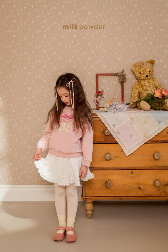 Milk Powder - Korean Children Fashion - #kidsshorts - Wendy Skirt  Set