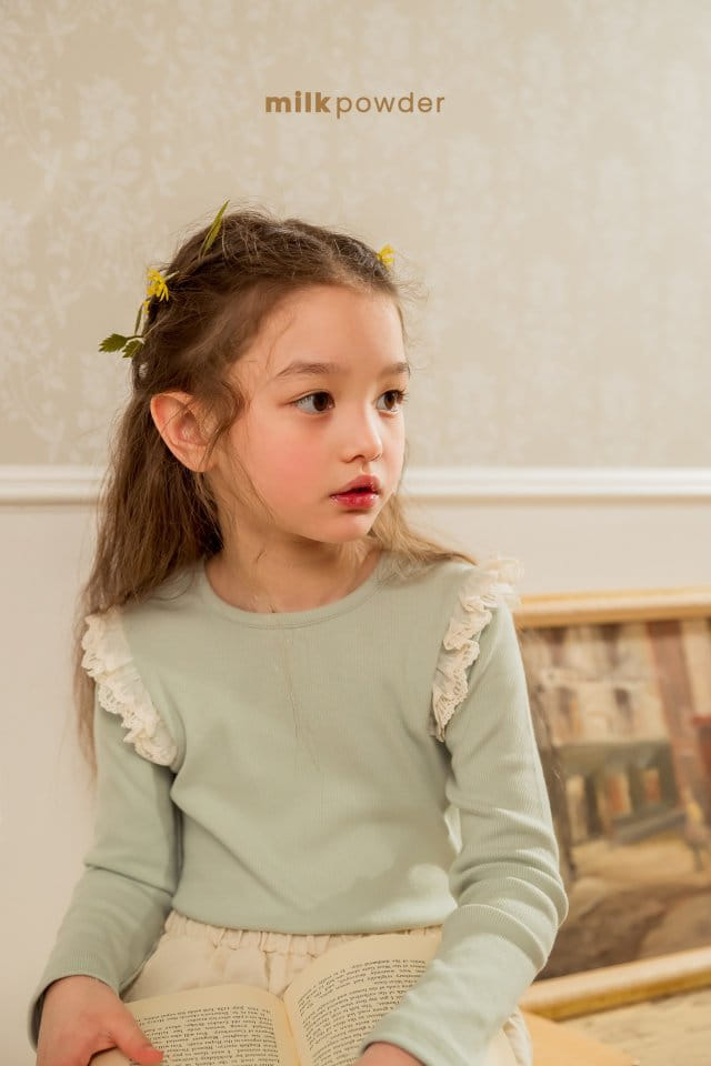 Milk Powder - Korean Children Fashion - #kidsshorts - Nana Tee - 10