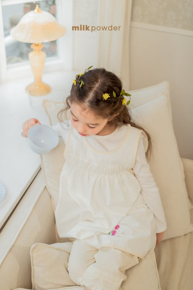 Milk Powder - Korean Children Fashion - #kidzfashiontrend - Dandelion One-Piece - 6