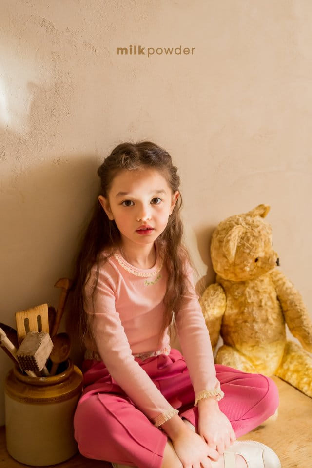 Milk Powder - Korean Children Fashion - #littlefashionista - Mocha Pants - 8