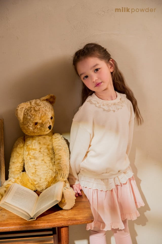 Milk Powder - Korean Children Fashion - #prettylittlegirls - Milk Sweatshirt - 5