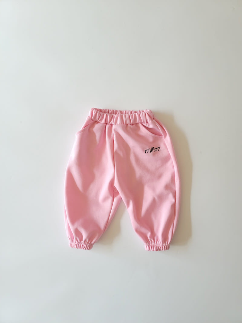 Million Dollar Baby - Korean Children Fashion - #Kfashion4kids - Million Jogger Pants - 6