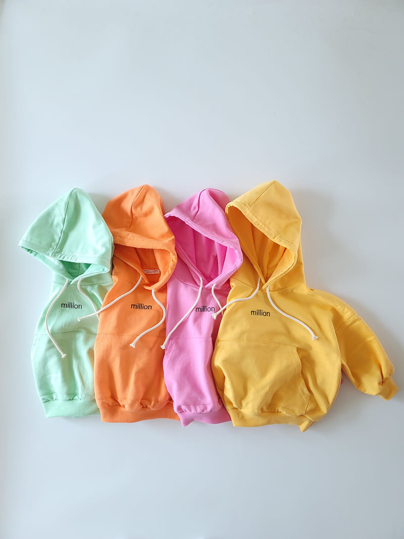 Million Dollar Baby - Korean Children Fashion - #designkidswear - Million Hoody  - 2