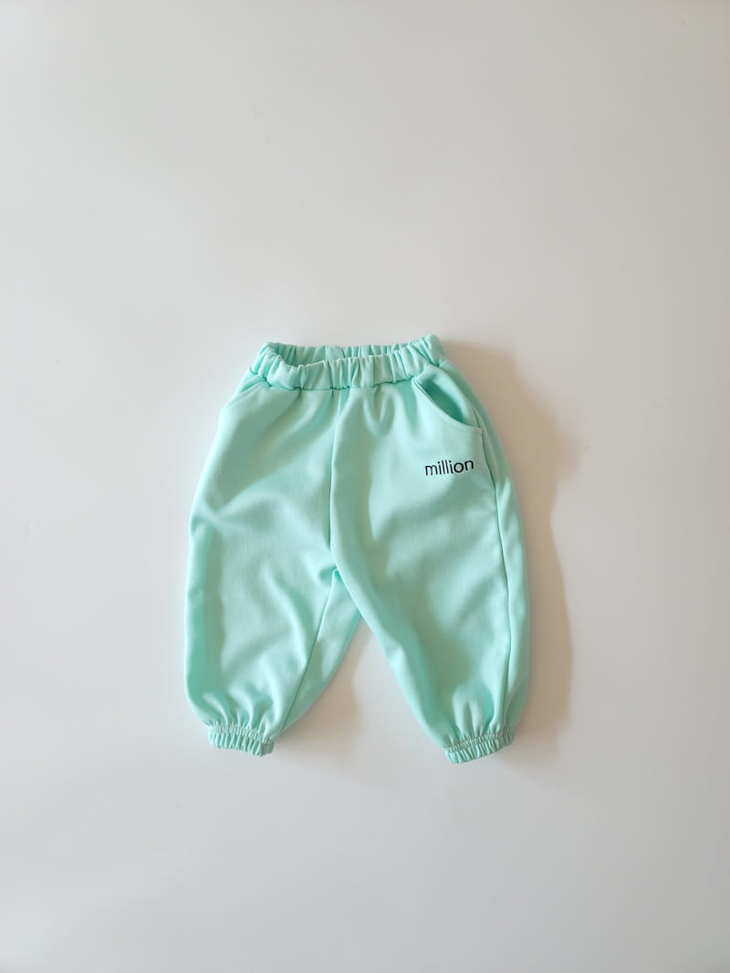 Million Dollar Baby - Korean Children Fashion - #kidzfashiontrend - Million Jogger Pants - 5