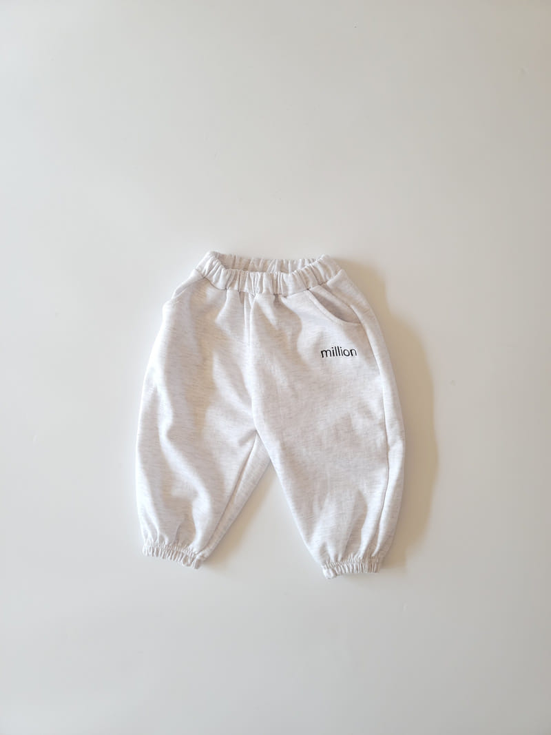 Million Dollar Baby - Korean Children Fashion - #littlefashionista - Million Jogger Pants - 7