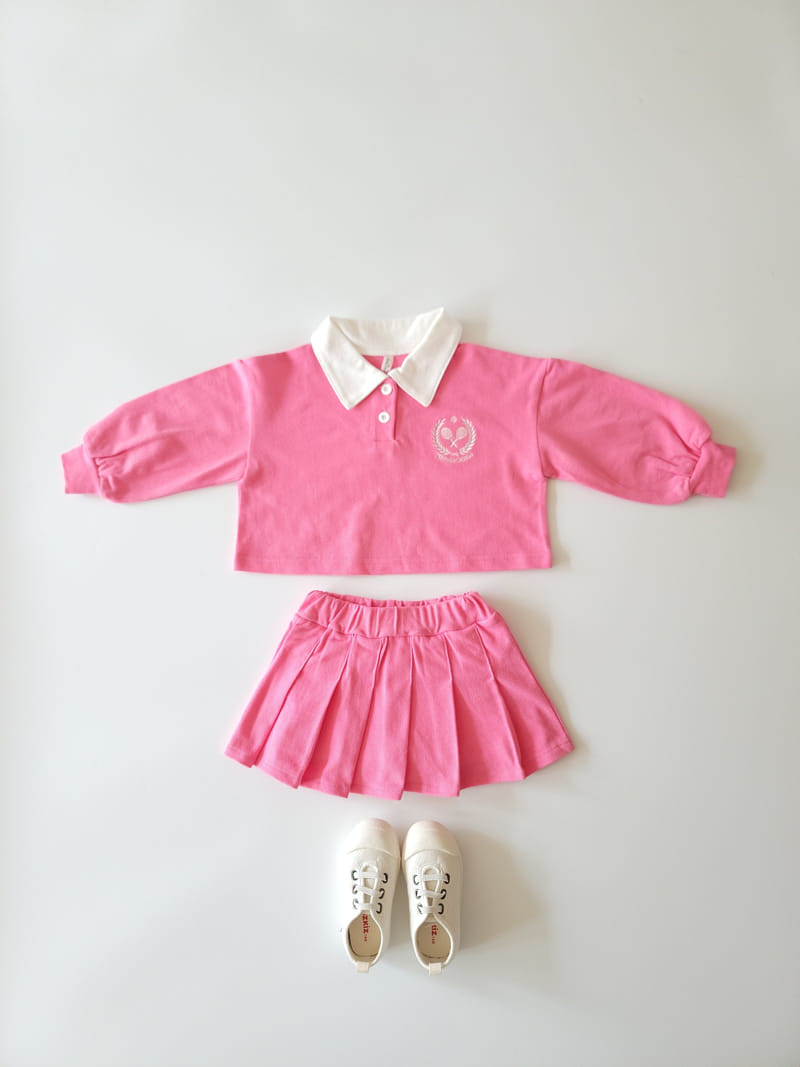 Million Dollar Baby - Korean Children Fashion - #magicofchildhood - PK Skirt Top Bottom Set - 4