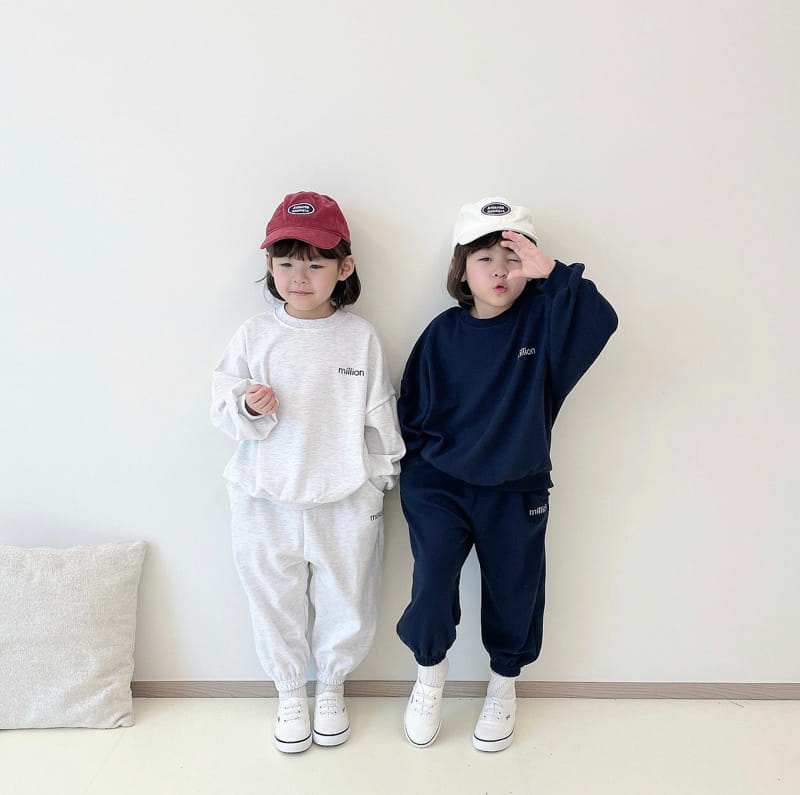 Million Dollar Baby - Korean Children Fashion - #prettylittlegirls - Million Sweatshirt - 11