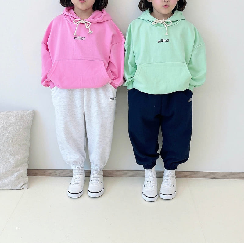 Million Dollar Baby - Korean Children Fashion - #todddlerfashion - Million Jogger Pants - 11