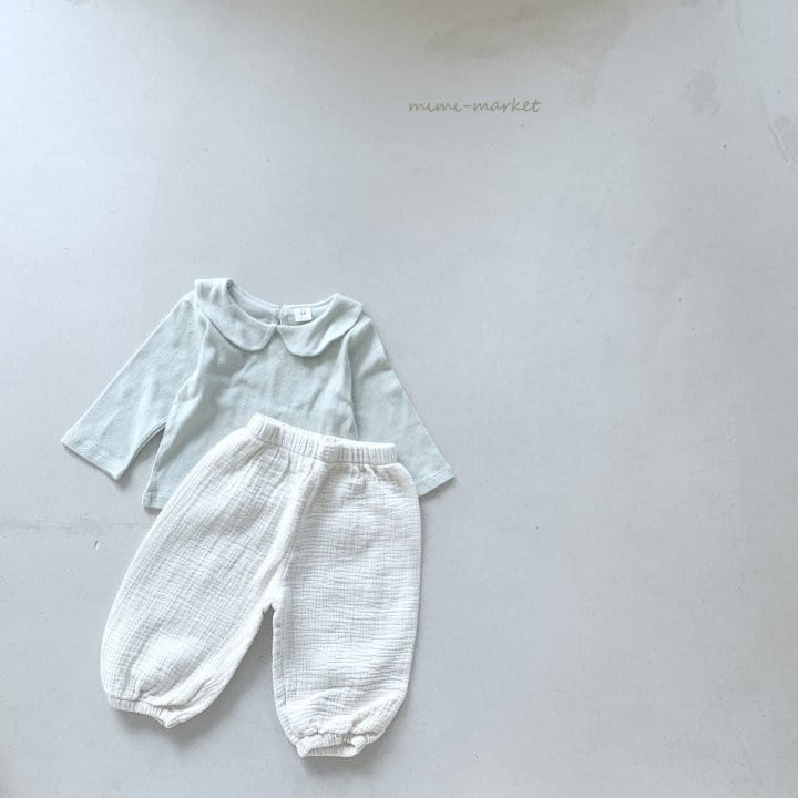 Mimi Market - Korean Baby Fashion - #babyboutique - Diac Collar Tee - 9