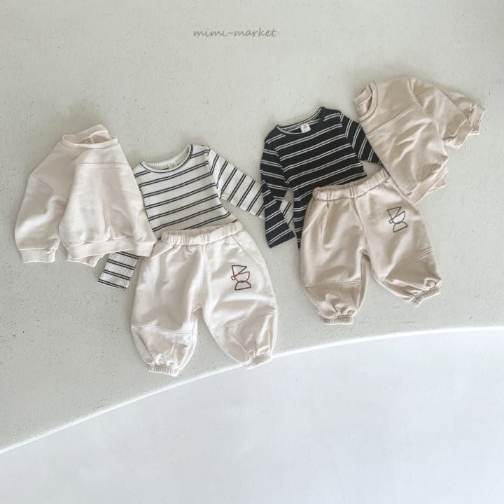 Mimi Market - Korean Baby Fashion - #babyboutique - ABC Top Bottom Set - 3