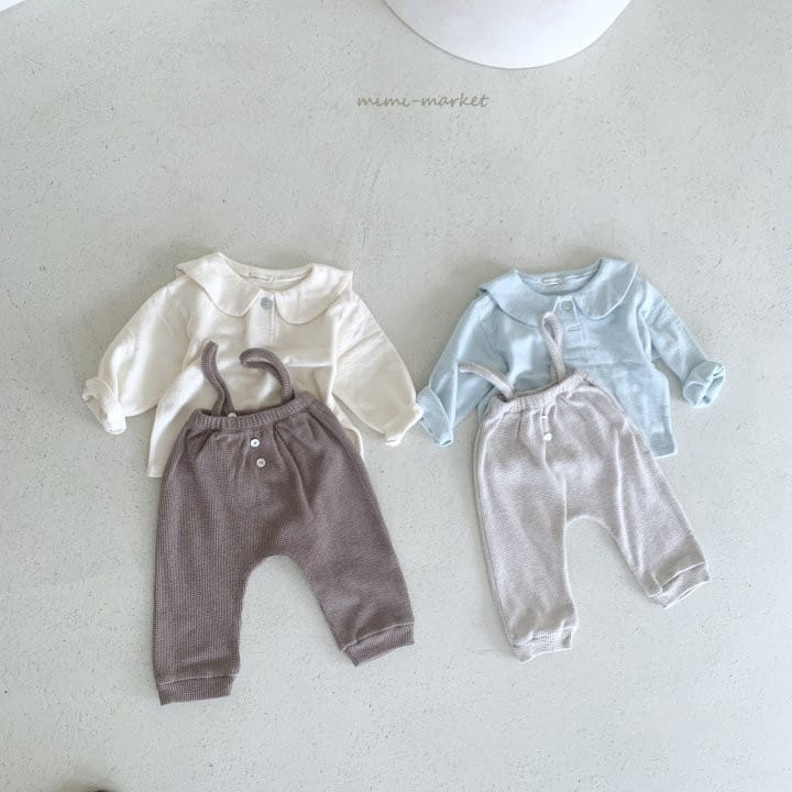 Mimi Market - Korean Baby Fashion - #babyboutiqueclothing - Cookie Suspender Pants - 8