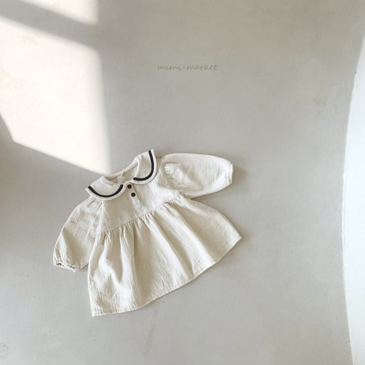 Mimi Market - Korean Baby Fashion - #babyclothing - Sailor One-piece - 7