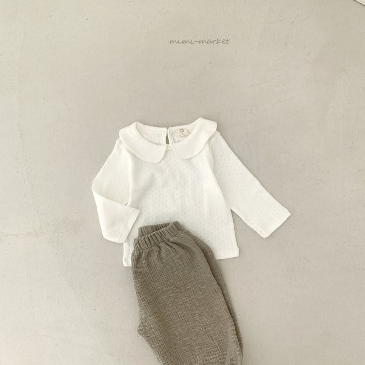 Mimi Market - Korean Baby Fashion - #babyclothing - Diac Collar Tee - 12