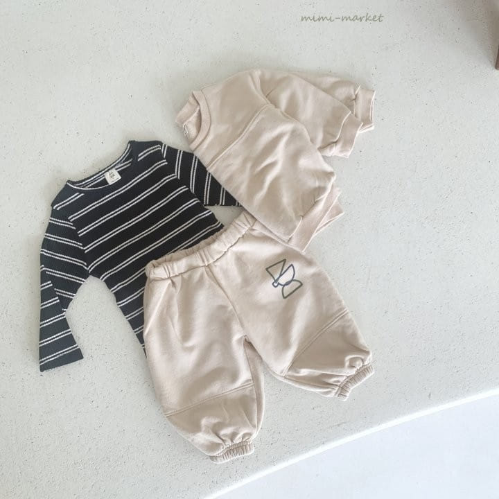 Mimi Market - Korean Baby Fashion - #babyfever - ABC Top Bottom Set - 8