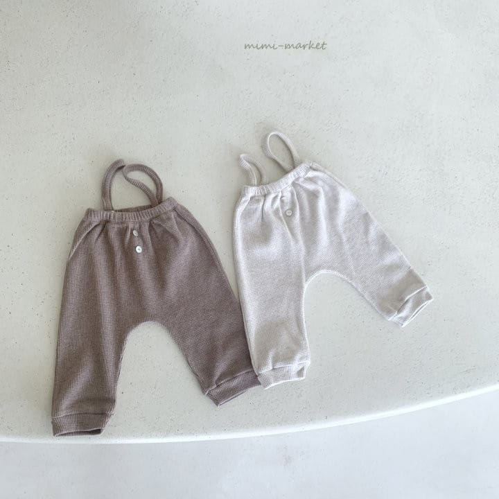 Mimi Market - Korean Baby Fashion - #babygirlfashion - Cookie Suspender Pants - 12