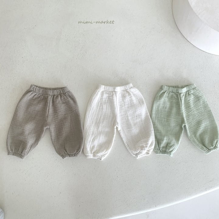 Mimi Market - Korean Baby Fashion - #babygirlfashion - Ribbed Banding Pants