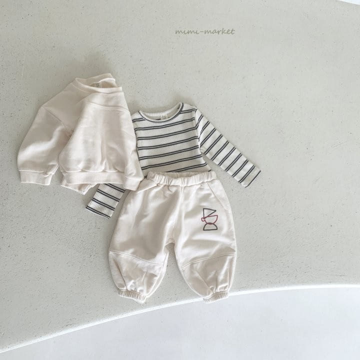 Mimi Market - Korean Baby Fashion - #babygirlfashion - ABC Top Bottom Set - 9