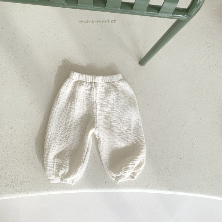Mimi Market - Korean Baby Fashion - #babyoninstagram - Ribbed Banding Pants - 4