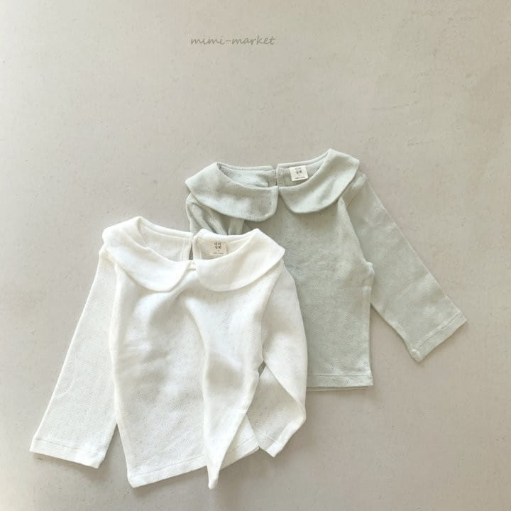 Mimi Market - Korean Baby Fashion - #babyootd - Diac Collar Tee - 3