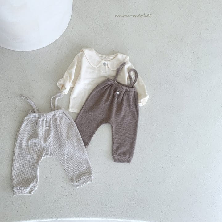 Mimi Market - Korean Baby Fashion - #babyoutfit - Cookie Suspender Pants
