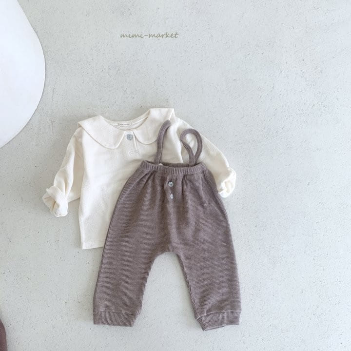 Mimi Market - Korean Baby Fashion - #babyoutfit - Cookie Suspender Pants - 2