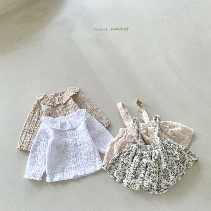 Mimi Market - Korean Baby Fashion - #babyoutfit - Shorty Blouse - 12