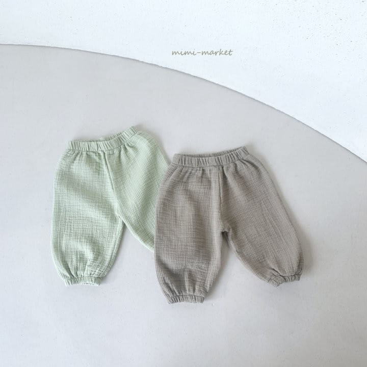 Mimi Market - Korean Baby Fashion - #babyoutfit - Ribbed Banding Pants - 5