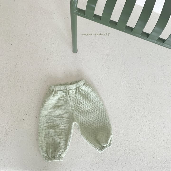 Mimi Market - Korean Baby Fashion - #babyoutfit - Ribbed Banding Pants - 6
