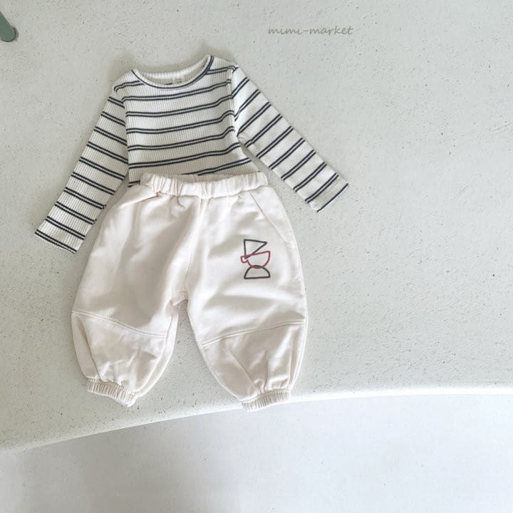 Mimi Market - Korean Baby Fashion - #babyoutfit - Jadic Rib Tee - 3