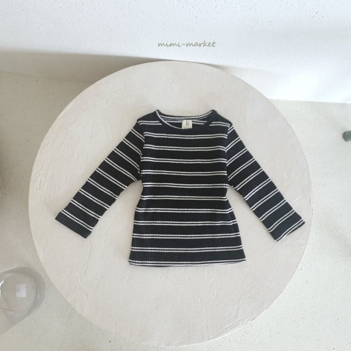 Mimi Market - Korean Baby Fashion - #babyoutfit - Jadic Rib Tee - 4