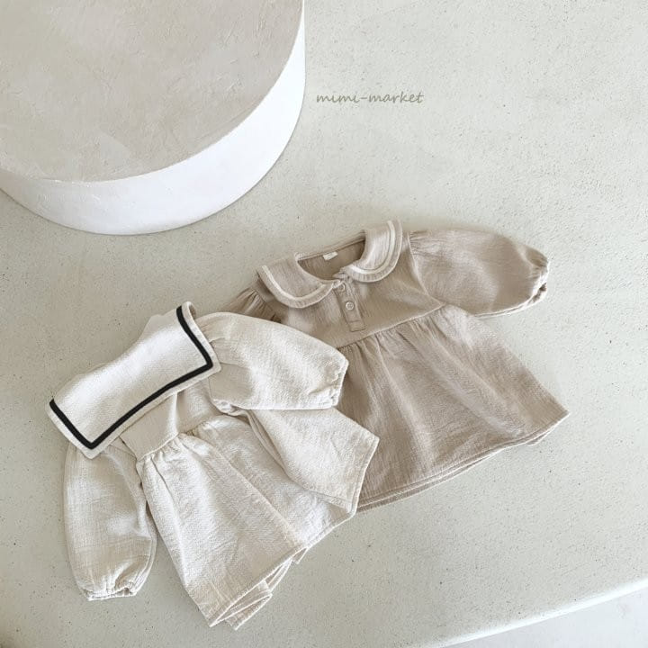 Mimi Market - Korean Baby Fashion - #babywear - Sailor One-piece
