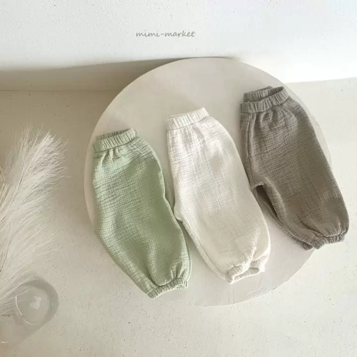 Mimi Market - Korean Baby Fashion - #babywear - Ribbed Banding Pants - 7