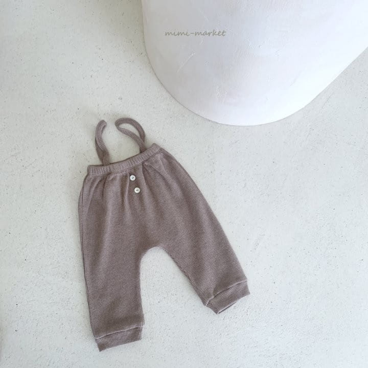 Mimi Market - Korean Baby Fashion - #babywear - Cookie Suspender Pants - 4