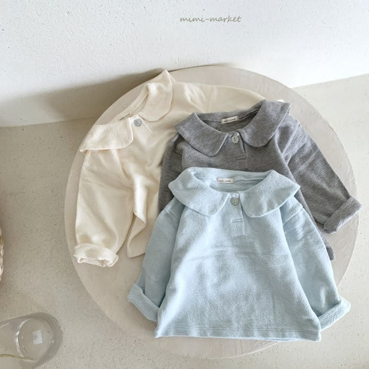 Mimi Market - Korean Baby Fashion - #onlinebabyboutique - Sailor Collar Tee