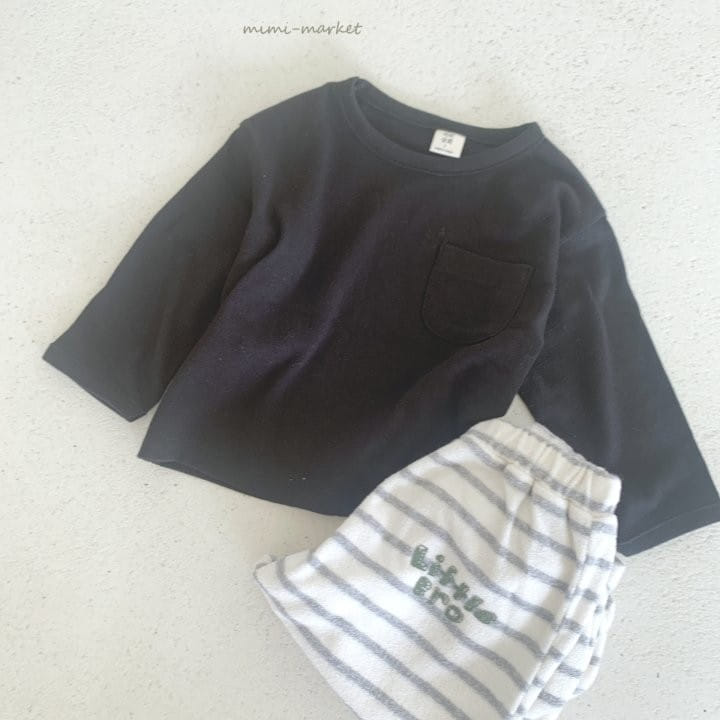 Mimi Market - Korean Baby Fashion - #onlinebabyboutique - Pocket Tee - 9