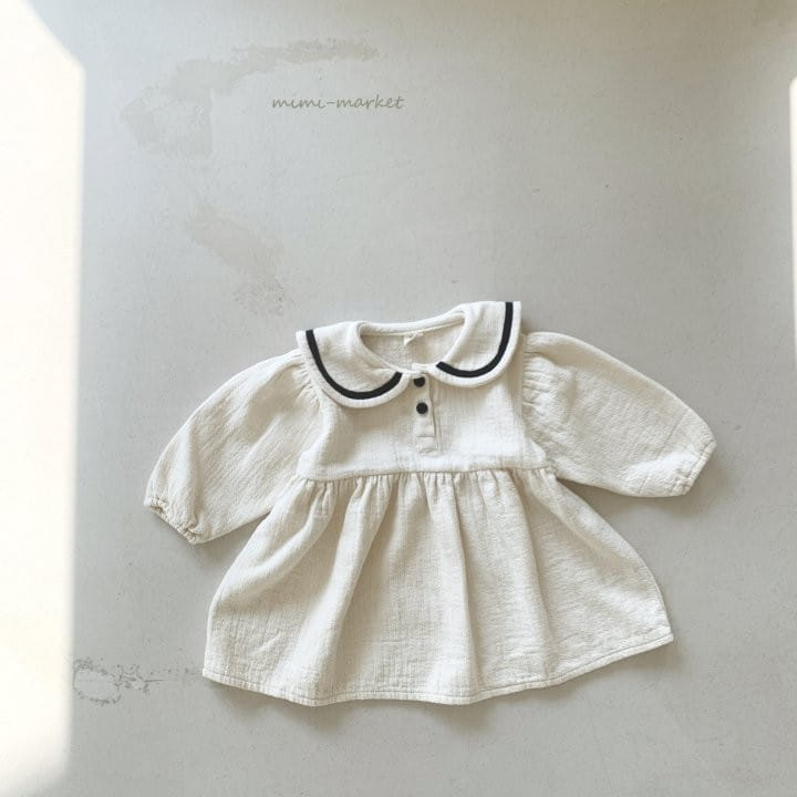 Mimi Market - Korean Baby Fashion - #onlinebabyshop - Sailor One-piece - 3