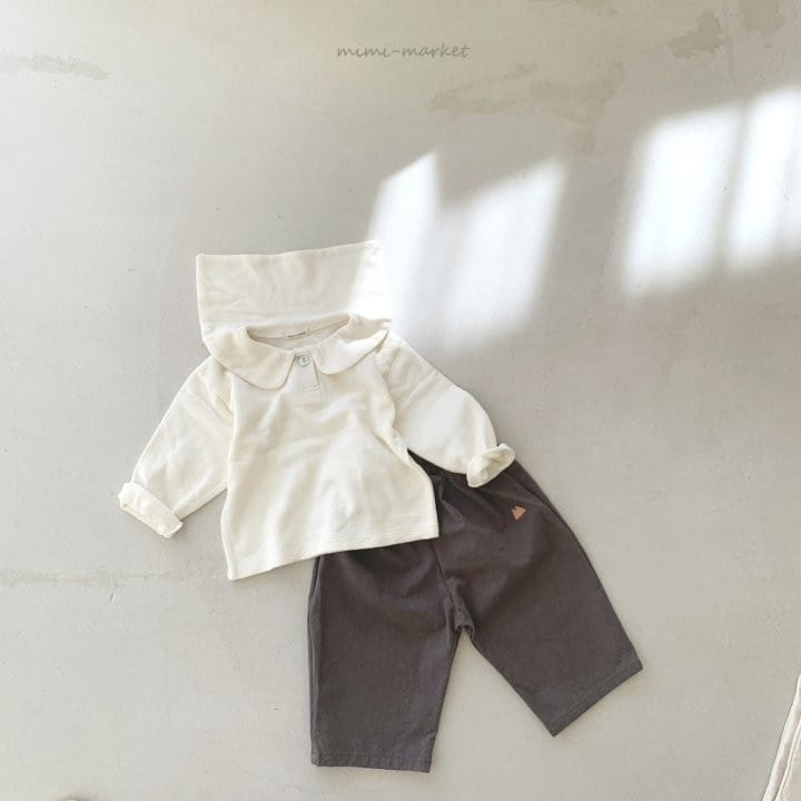 Mimi Market - Korean Baby Fashion - #onlinebabyshop - Sailor Collar Tee - 2