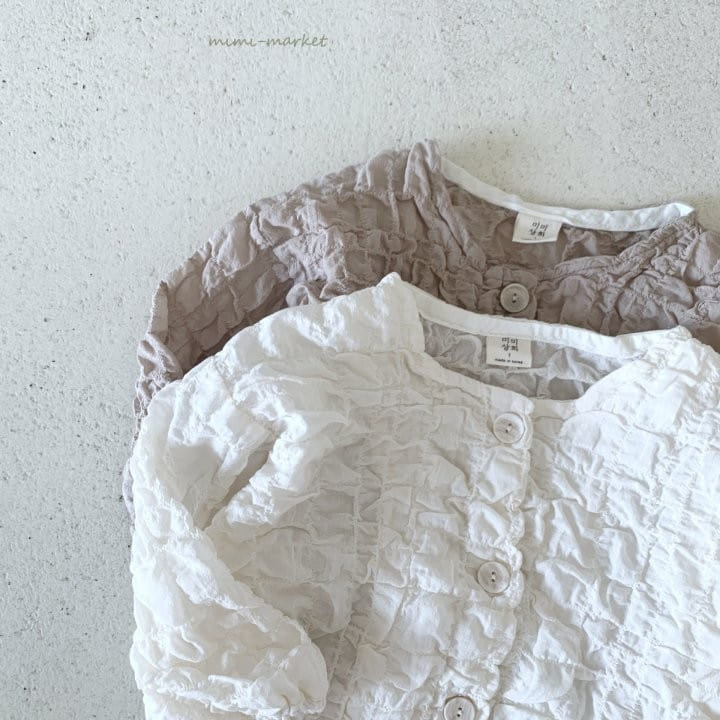 Mimi Market - Korean Baby Fashion - #onlinebabyshop - Bubble Blouse - 10