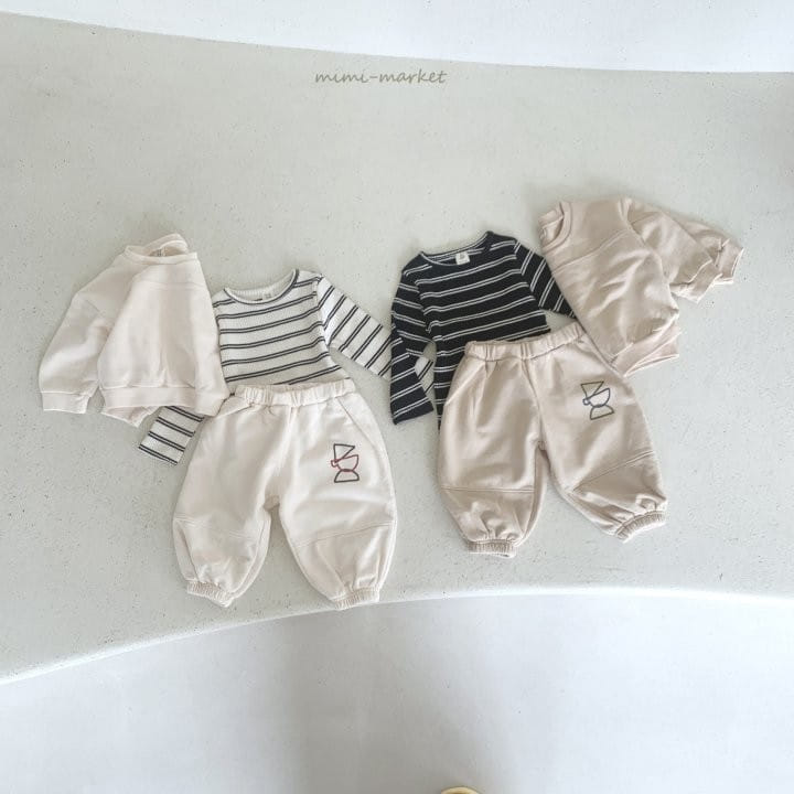 Mimi Market - Korean Baby Fashion - #onlinebabyshop - ABC Top Bottom Set - 2