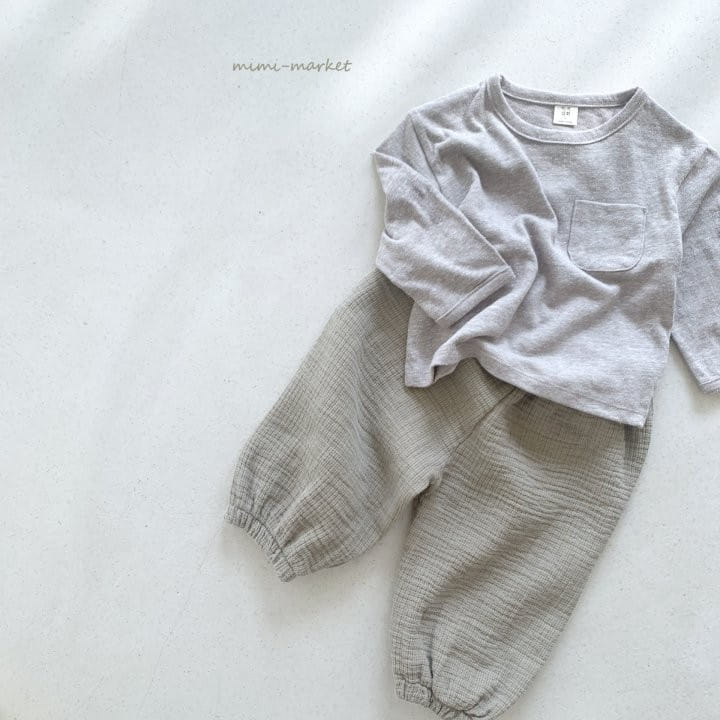 Mimi Market - Korean Baby Fashion - #onlinebabyshop - Pocket Tee - 10