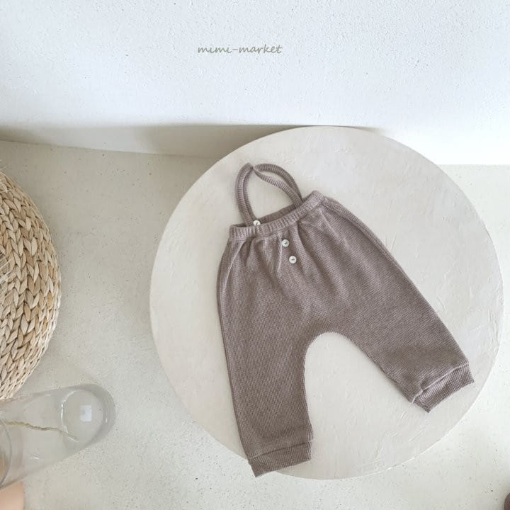 Mimi Market - Korean Baby Fashion - #smilingbaby - Cookie Suspender Pants - 6