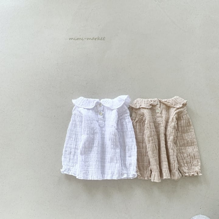 Mimi Market - Korean Baby Fashion - #smilingbaby - Shorty Blouse