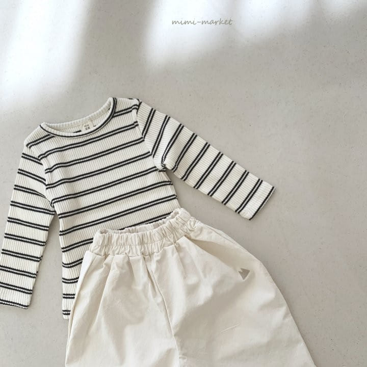 Mimi Market - Korean Baby Fashion - #smilingbaby - Jadic Rib Tee - 8