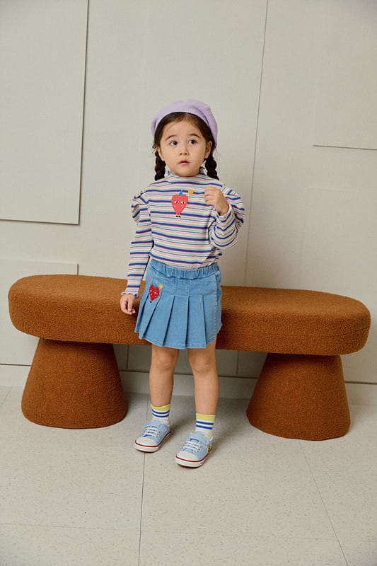 Mimico - Korean Children Fashion - #childofig - Two Heart Tee - 6