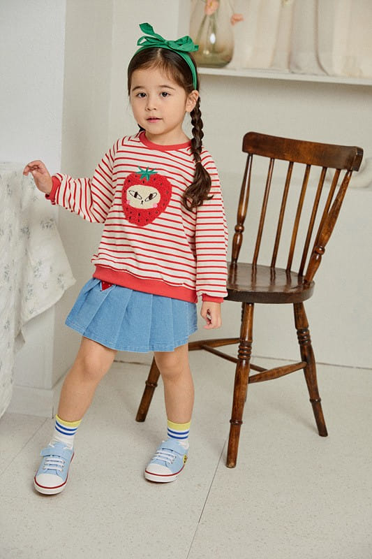 Mimico - Korean Children Fashion - #childofig - Strawberry Tee - 5