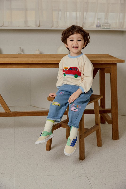 Mimico - Korean Children Fashion - #childofig - Handle Car Tee - 3