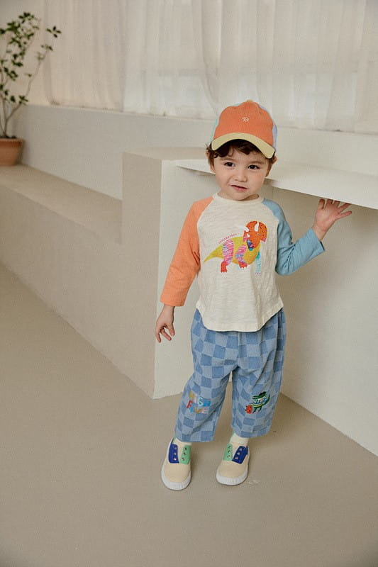 Mimico - Korean Children Fashion - #childrensboutique - Border Check Pants - 9