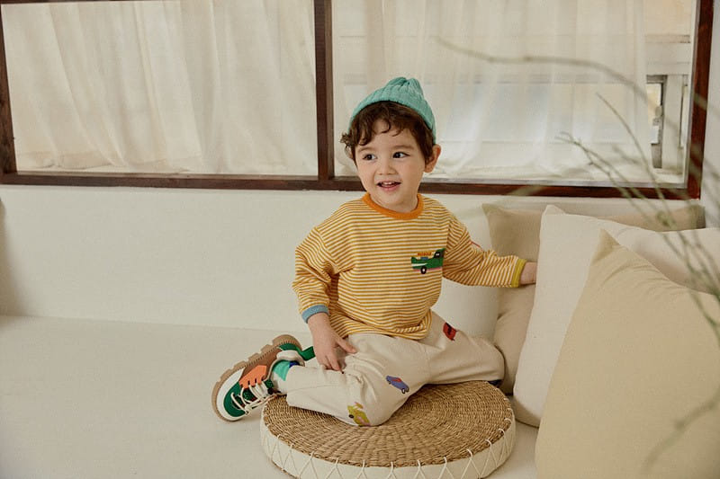 Mimico - Korean Children Fashion - #childrensboutique - Croak Collar Tee - 5