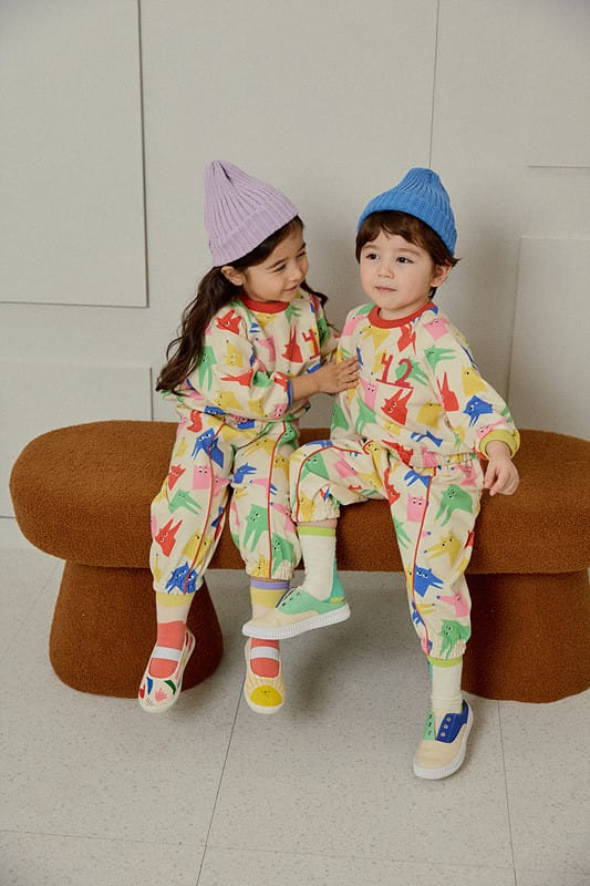 Mimico - Korean Children Fashion - #childofig - Color Fox Tee - 4