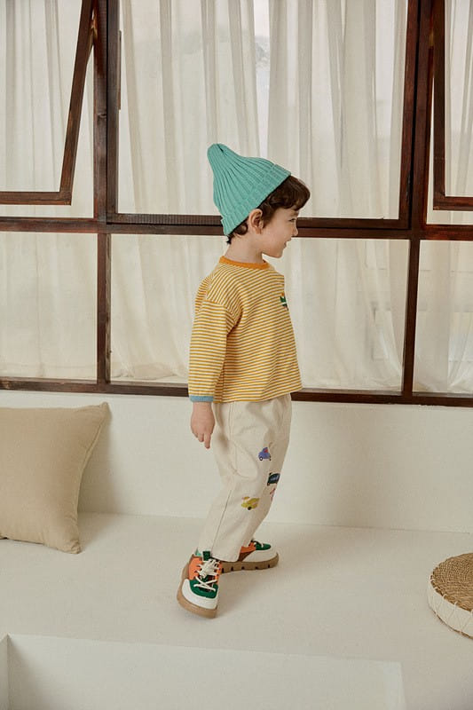 Mimico - Korean Children Fashion - #designkidswear - Croak Collar Tee - 6